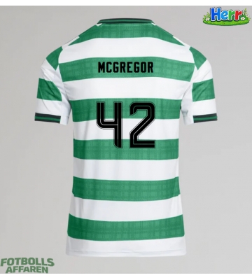 Celtic Callum McGregor #42 Hemmatröja 2025-26 Kortärmad